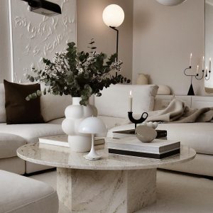 cappuccino coffee table